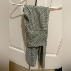 Lululemon zebra print leggings